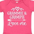 thumbnail image 4 of Inktastic Grammie and Grampie Love Me Boys or Girls Baby Bodysuit, 4 of 5