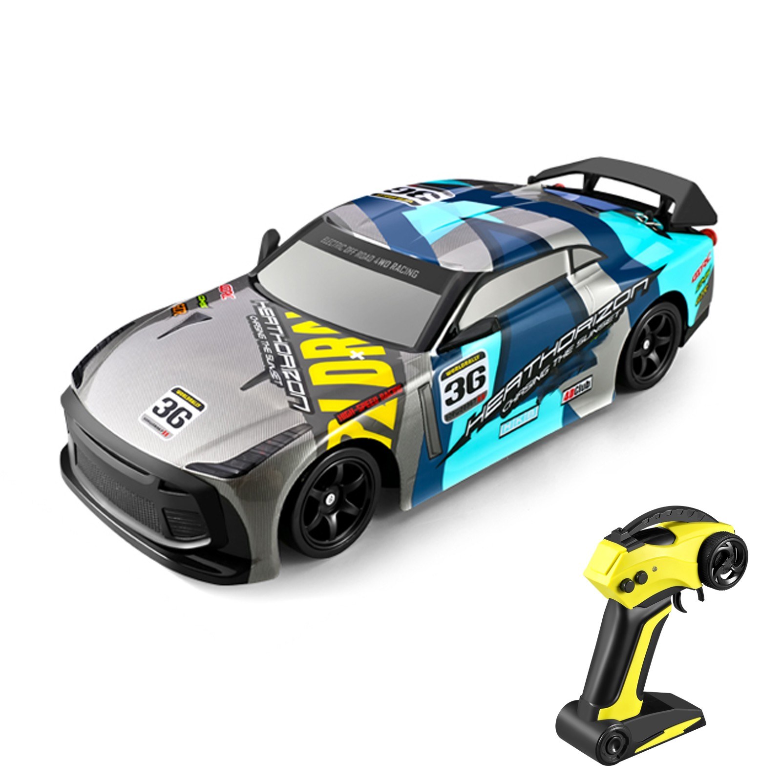 4WD 2.4GHz Remote Control Race Car 30km/h High Speed