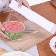 thumbnail image 2 of Dispensador y cortador de film estirable rosa, dispensador de film estirable, dispensador de film estirable para film plástico, papel de aluminio, acceso a restaurantes y cocinas para el hogar, 2 of 5