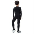 thumbnail image 5 of Kids Boy Skin Tight Compression Skin Leggings Base Layer Sports Shorts Long Pant, 5 of 7