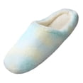 thumbnail image 5 of Women Cozy Slippers Slip on Fuzzy House Slippers Memory Foam Slippers Outdoor Indoor Warm Shoes, 5 of 6