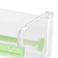 thumbnail image 5 of Washi Tape Dispenser Washi Tape Storage Dispenser Tape Holder Cutter Washi Tape Dispenser Cutter Transparent 2 Serrated Bars ABS Plastic Stackable Tape Holder Dispenser For Storage, 5 of 5