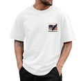 thumbnail image 5 of Ramiter 250 Anniversary USA Shirt Men USA 250th Anniversary Shirt Patriotic American Flag Eagle Tops 1776-2026 Tshirt(White,2XL), 5 of 6
