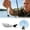 White, variant on 2-Segment Glide Bait Fishing Lure with Soft Tail Blank Unpainted Jointed Swimbait Treble Hook Jig Bait Artificial Fishing Gear for Bass Fishing Anglers Gift for Father's Day Dad More Bites
