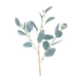 thumbnail image 2 of CQCYD Under $5 Artificial Plants, Faux Greenery Potted Flowers, Plastic Simulated Plants Decor for Office Home Shelf Table Garden, 2 of 6