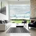 thumbnail image 6 of Ahgly Company Indoor Rectangle Patterned Gray Dolphin Gray Area Rugs, 7' x 10', 6 of 6