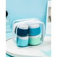 thumbnail image 6 of Micebay Travel Containers for Toiletries 4 Pack, TSA Approved Travel Size Toiletries, Portable Size Containers, With Clear Bag Leak Proof Silicone Jars, Essentials Creams Jars Carrying Small Items, 6 of 16