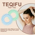 thumbnail image 6 of Hair Elastics, 20Pcs No Crease Spiral Hair Ties, Hair Bands Multi Color Waterproof for Women Girls, Hair Accessories, 6 of 13