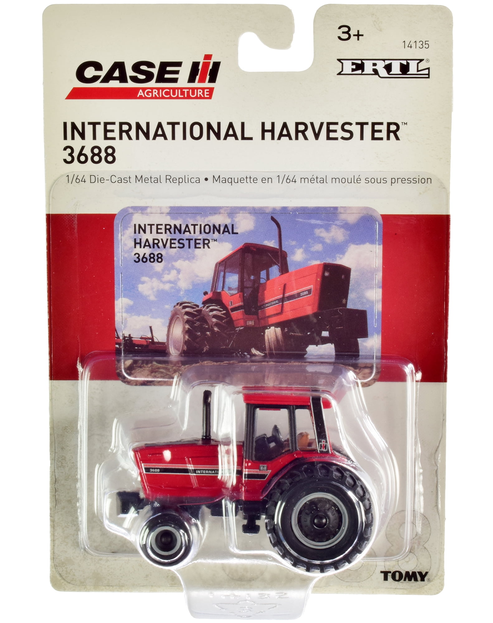 Case IH International Harvester 3688 1/64 Die-Cast Metal Replica Toy
