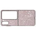 thumbnail image 2 of Funda plegable para teléfono, funda protectora ABS brillante para teléfono, funda anticaída para Find N2 Flip rosa, 2 of 10
