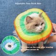 thumbnail image 2 of BeesClover Soft Cat Cone, Adjustable Recovery Collar, After Surgery Elizabeth Circle, Comfortable Pet Elizabethan Collar for Cats Small Dogs Recovery Stop Licking, 2 of 8