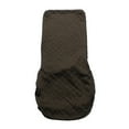 thumbnail image 1 of 1 Uds. Funda para silla de comedor con entramado de diamante sólido elástico funda extraíble lavable corta silla de comedor Protector asiento fundas sólidas para Hotel comedor café yeacher estándar, 1 of 6
