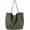 Green, variant on CoCopeaunt Fashion Canvas Hobo Shoulder Bag for Women Girls Retro Shoulder Handbag Top Handle Bag