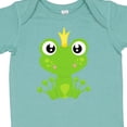 thumbnail image 4 of Inktastic Cute Frog, Green Frog, Frog Prince, Crown Boys or Girls Baby Bodysuit, 4 of 5