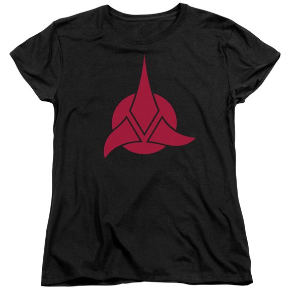 Star Trek Klingon Logo Women's T-Shirt Black