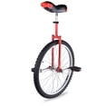 thumbnail image 1 of Yescom Monocycle d'Extérieur de 24 Po à Roues, Siège Ajustable, Pédale Antidérapante, Vélo de Cirque pour Adultes, Adolescents, Enfants, Rouge, 1 of 9