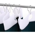 thumbnail image 5 of Juego de ganchos para cortinas de acero inoxidable, 50 piezas, acabado plateado, duraderos y elegantes, 5 of 5