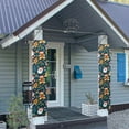 thumbnail image 3 of SEANATIVE Christmas Gingerbread Porch Banners 2 PCS Xmas Santa Claus Hanging Flag Porch Sign for Front Door Outdoor Holiday Yard Decor Farmhouse Indoor, 3 of 7