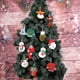 thumbnail image 5 of Decoraciones navideñas en forma de remolino colgantes con copos de nieve, suministros navideños para fiestas de invierno en el país de las maravillas, 5 of 5