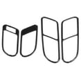 thumbnail image 4 of Garniture Intérieure de Voiture, 4pcs Poignée de Porte Intérieure Poignée de Porte Cadre de Poignée de Porte Couvercle Design Exquis, 4 of 7