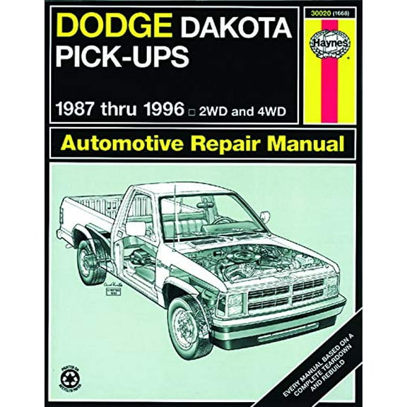 Pre-Owned Dodge Dakota Pick-Ups 1987 Thru 1996 (Paperback) 1563922142 9781563922145