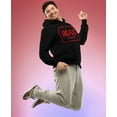 thumbnail image 4 of AC/DC Power Up Hoodie Red Jagged Logo Rock & Roll Band Sweatshirt for Men Hoodie Large Black, 4 of 4