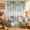 Green, variant on Sage Green Fall Shower Curtain, Waterproof Shower Curtains for Bathroom, Retro Pumpkins Botanical Thanksgiving Washable Fabric Bathtub Curtain Set Bath Decor with 12 Hooks Extra Long 72"x96"