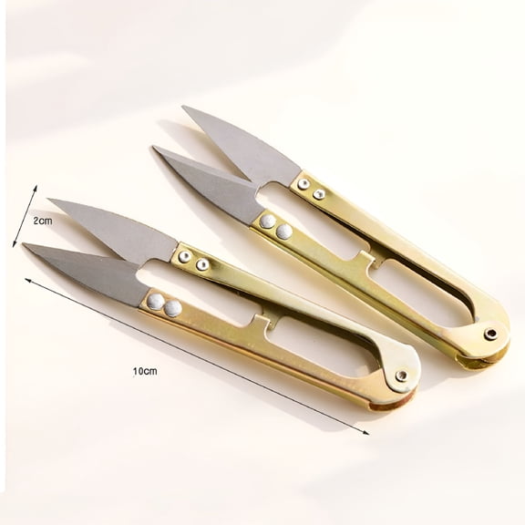 FACEGA Thread Cutting Scissors U Shape Scissor Craft Embroidery Sewing Any Crafting Cutter Clipper