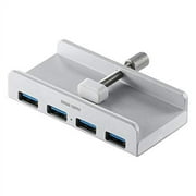 SANWA Direct USB CLAMP FIXED 4 Ports with USB3.0 USB Cable