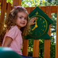 thumbnail image 3 of Reloj Swing Set Attachment Gorilla Playsets Funtime, color verde, 3 of 3