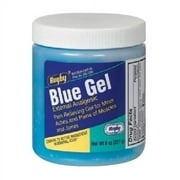 Rugby Ice Blue Gel External Analgesic Pain Relieving Gel for Minor Joint Pains, 8 oz,