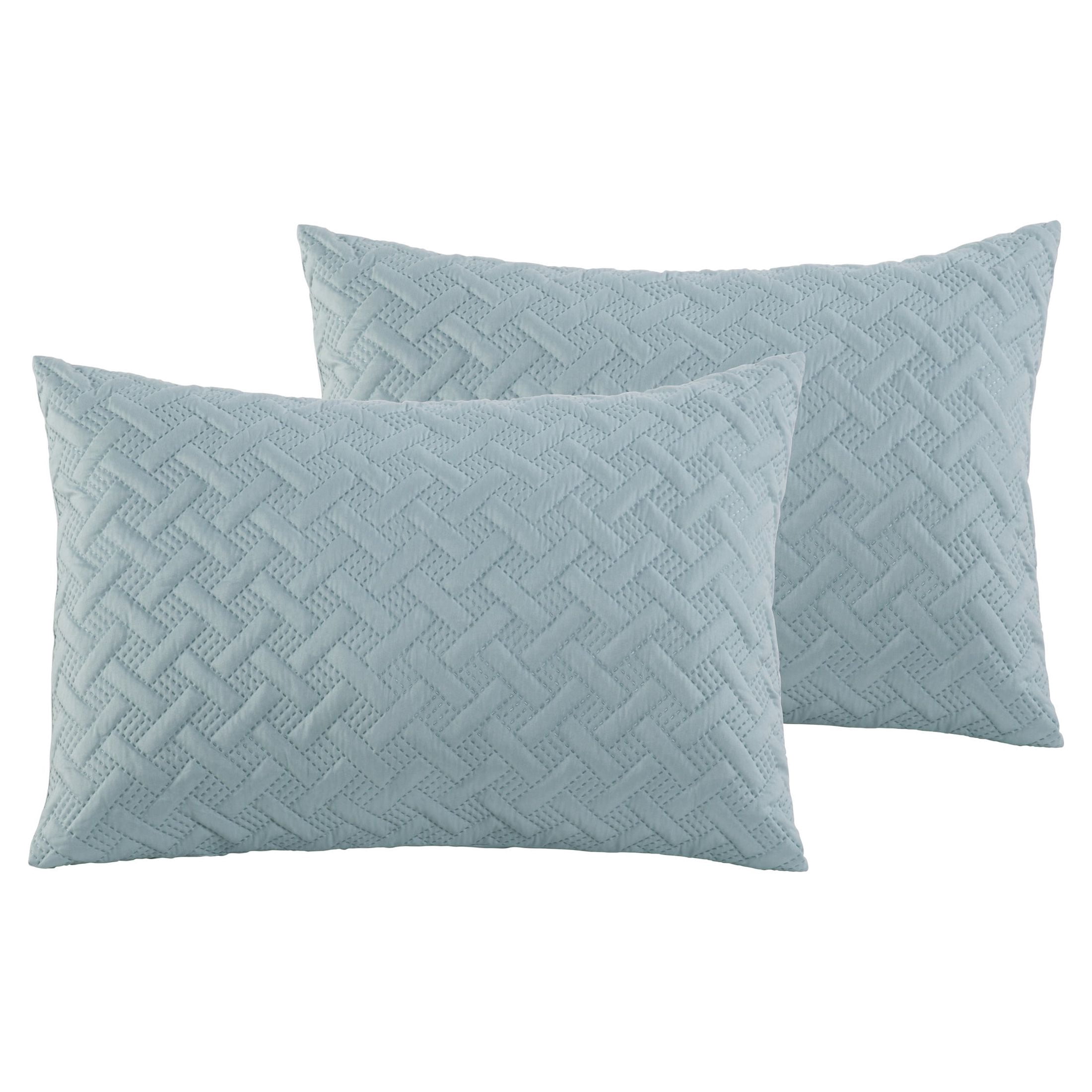VCNY Home Nina II 3-Piece Blue Geometric Comforter Set, King, Adult, Unisex