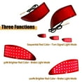 thumbnail image 2 of GTINTHEBOX 2x Red LED Bumper Reflector Signal Tail Brake Lights For 2006-2013 Lexus IS250 IS350, 2 of 10