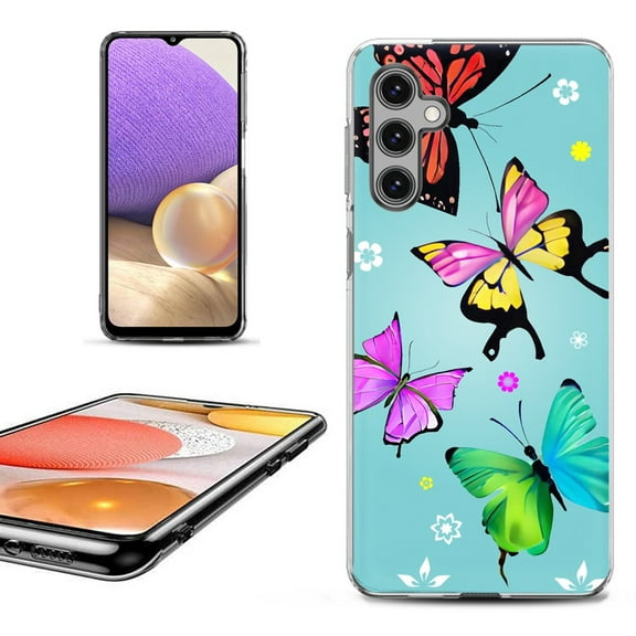 OneToughShield ® for Samsung Galaxy A14 5G Phone Case, Fashion Cover Case - Butterfly
