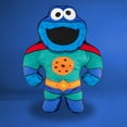 thumbnail image 4 of Bleacher Creatures Sesame Street Cookie Monster Superhero 22" Bleacher Buddy, 4 of 5