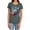 Charcoal, variant on JLA Galactic Attack Color Women's T Shirt, Navy, X-Large