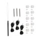thumbnail image 3 of Kit de reparación de persianas plisadas para vehículos recreativos, accesorios resistentes, tensores de carrete y Cuerda negra, 3 of 9