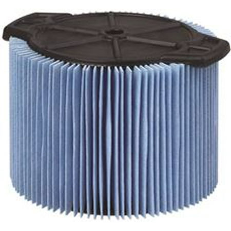Ridgid Replacement Fine Dust 3-Layer Pleated Paper Filter