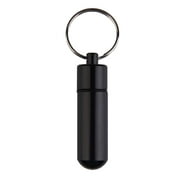 The Source Force Waterproof Aluminum Alloy Pill Box Keychain