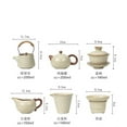 thumbnail image 2 of One Pot Six Cups With Car Portable Ceramic Tea Set Gift Boxed Chinese Tea Ceremony Accessories Ceramic Teaware Suit, 2 of 4