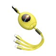 thumbnail image 1 of MesaSe Upgraded 3 in 1 USB Cable  Portable Fast Charging Cable with Type-C/Micro USB/IOS Port Connector Retractable Cable, 1 of 8