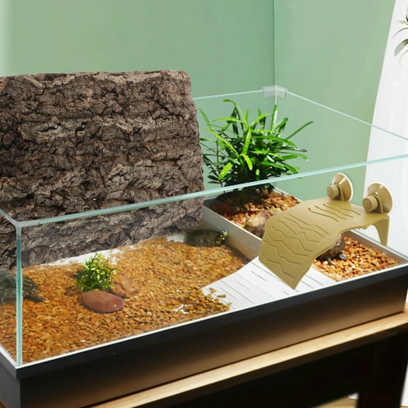 Hemoton Turtle Floating Basking Platform 1 Set Aquarium Reptile Climbing Ramp Turtle Tank Accessories Resting Terrace