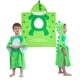 thumbnail image 1 of Toalla de baño con capucha LOLANTA para niños, diseño de dinosaurio, 100% algodón, 1 of 7