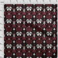 thumbnail image 3 of oneOone Organic Cotton Voile Fabric Paisley Ikat Print Fabric BTY 42 Inch Wide, 3 of 4