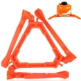 thumbnail image 4 of Yuarrent Soporte plegable trípode antideslizante hecho de nailon soporte para tanques de gasolina soporte para tanque de gasolina soporte para Kits de desorden para acampar Naranja, 4 of 6