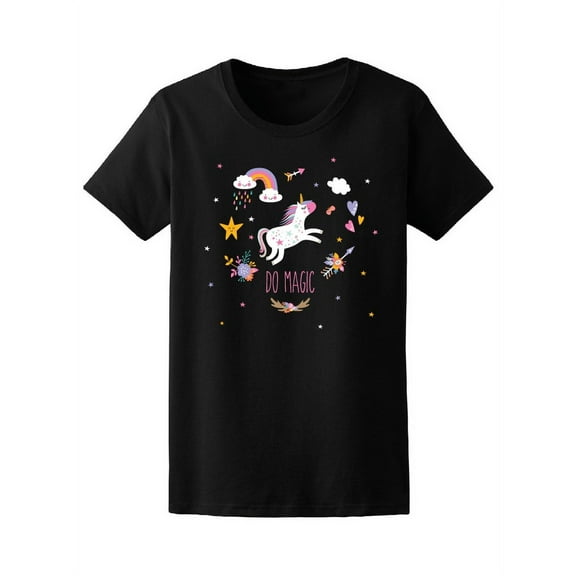 Magical Unicorn T-Shirt Women -Image by Shutterstock, Female XX-Large