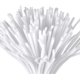 thumbnail image 1 of 200 piezas de limpiapipas blancos, tallos de chenilla para manualidades, arte, manualidades creativas, decoraciones de fiesta (12 pulgadas x 6 mm), 1 of 5