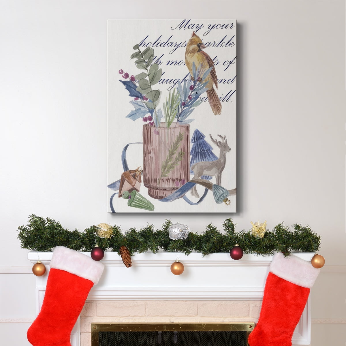 Warm Wishes Collection B- Gallery Wrapped Canvas