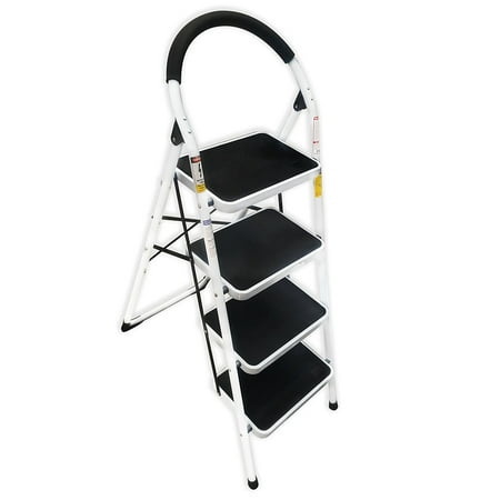 lavohome 330lbs upper reach reinforced metal folding step ladder stool household kitchen stool folds for - Kitchen Step Ladder lavohome 330lbs upper reach reinforced metal folding step ladder stool household kitchen stool folds for - Kitchen Step Ladder