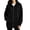 05-Black, variant on Atogsazn Womens Fleece Oversized Hoodies Casual Full Zip Long Sleeve Hooded Sweatshirt Fall Winter Tops Wine M Fashion